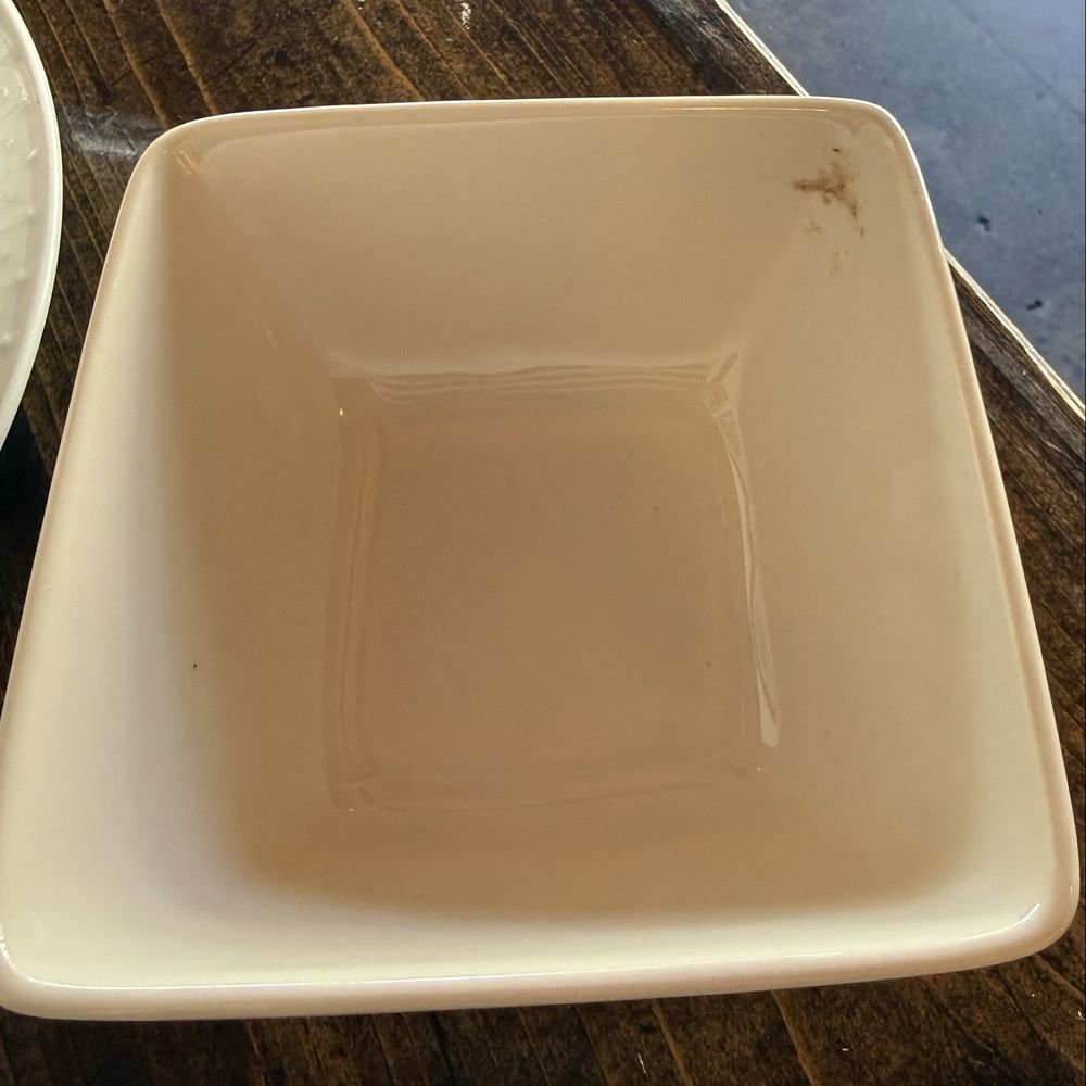 Dirty bowl