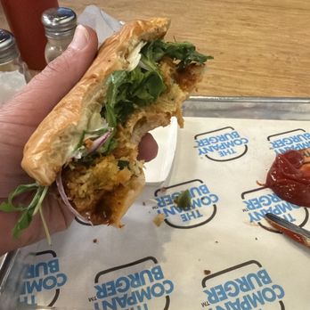 The Company Burger - Falafel Burger - Burgers Near Me - New Orleans, Louisiana