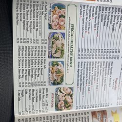 Empire Szechuan Restaurant - Menu June 2023