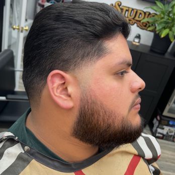 Barber Net - Traditional slick back with volume - Barbers Near Me - Millbrae, California Barber Net - Traditional slick back with volume - Barbers Near Me - Millbrae, California