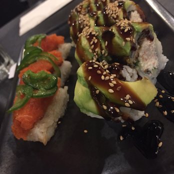 Edomasa Sushi Bar & Restaurant - Spicy tuna on crispy rice. Rice wasnt crispy at all. Avocado special. - Japanese Near Me - Santa Barbara, California Edomasa Sushi Bar & Restaurant - Spicy tuna on crispy rice. Rice wasnt crispy at all. Avocado special. - Japanese Near Me - Santa Barbara, California