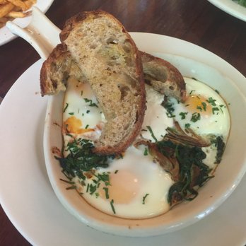 The Smith - Sicilian baked eggs - New American Near Me - New York, New York