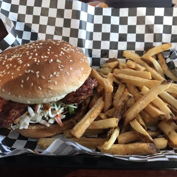 Coach’s Bar & Grill - Buffalo Chicken Sandwich - Sports Bars Near Me - Chicago, Illinois