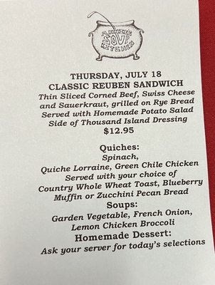 Menu photo 1 Annie's Soup Kitchen Albuquerque, NM