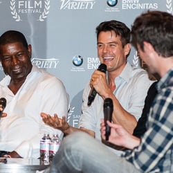 San Diego Film Festival - Josh Duhamel at SD Film Festival 2105 - Enjoying a lively Panel Discussion!