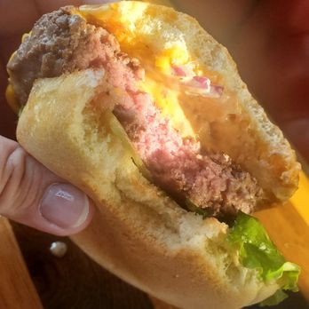 Black Label Burgers - Burger cooked to perfect medium edge to edge - Burgers Near Me - Westbury, New York Black Label Burgers - Burger cooked to perfect medium edge to edge - Burgers Near Me - Westbury, New York
