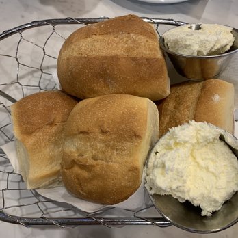 Neptune Diner - Warm Rolls & Whipped Butter - Diners Near Me - Bayside, New York