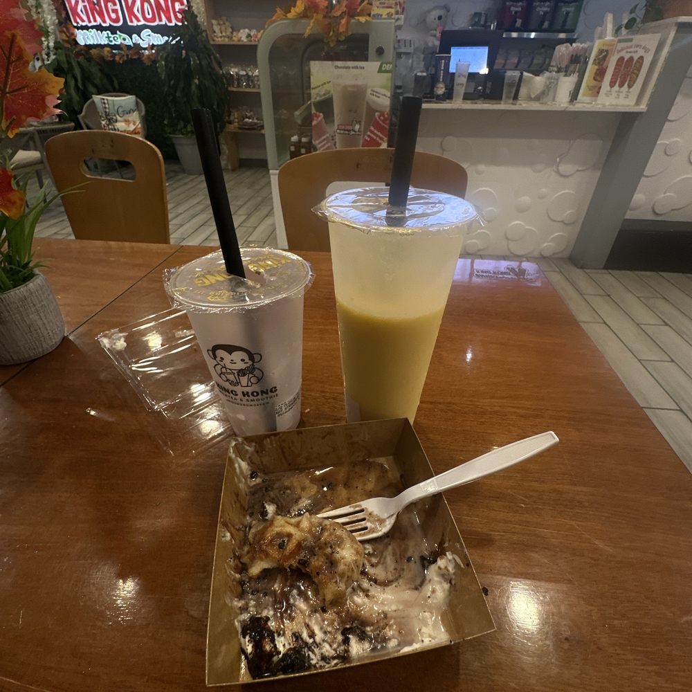 111. Bubble Waffle 203. Mango Smoothie 327. Strawberry Milktea