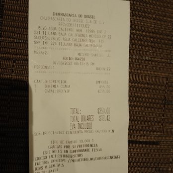 Churrascaria Do Brasil - $18.42 AYCE dinner with a beer - Steakhouses Near Me - Tijuana, BCN