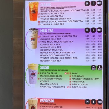 Kung Fu Tea - Menu - Bubble Tea Near Me - Charlotte, North Carolina Kung Fu Tea - Menu - Bubble Tea Near Me - Charlotte, North Carolina