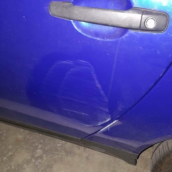Dent and Scratch Pro - Before the repair - Body Shops Near Me - San Diego, California