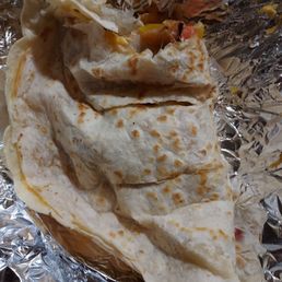 It's supposed to be a chicken quesadilla. It's supposed to be a chicken quesadilla.