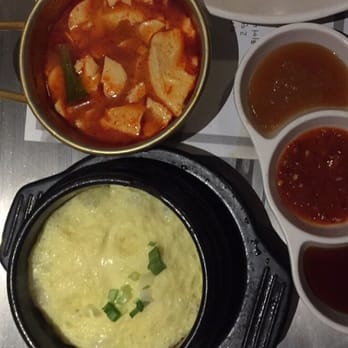 Star BBQ - Steamed egg and tofu soup and sauces - Korean Near Me - Garden Grove, California Star BBQ - Steamed egg and tofu soup and sauces - Korean Near Me - Garden Grove, California