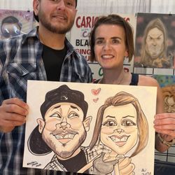 Art Nations Caricatures - The final art work