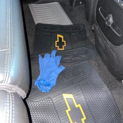 Transmission Express - glove from mechanic