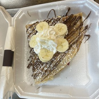 Mango y Chamoy - Triple chocolate crepe - Waffles Near Me - Cypress, Texas