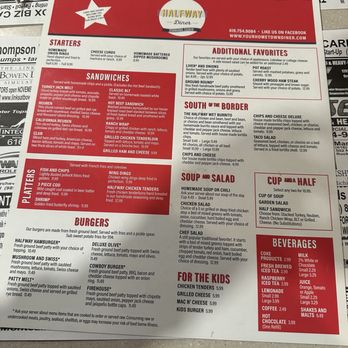 Halfway Diner - Menu - Breakfast & Brunch Near Me - Rockford, Michigan