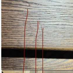 Penny Mustard Furnishings - Stair damage matching leg of dresser