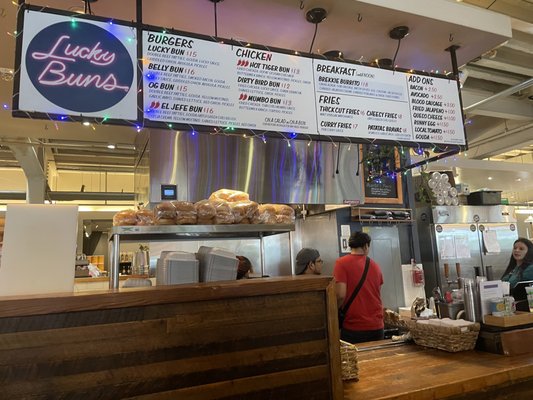 Lucky Buns at Union Market by null