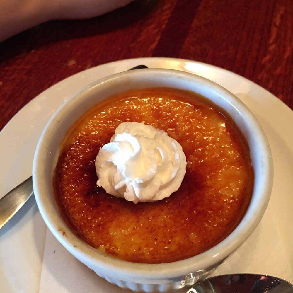 Ports Cafe - Ginger cream brûlée - New American Near Me - Geneva, New York Ports Cafe - Ginger cream brûlée - New American Near Me - Geneva, New York