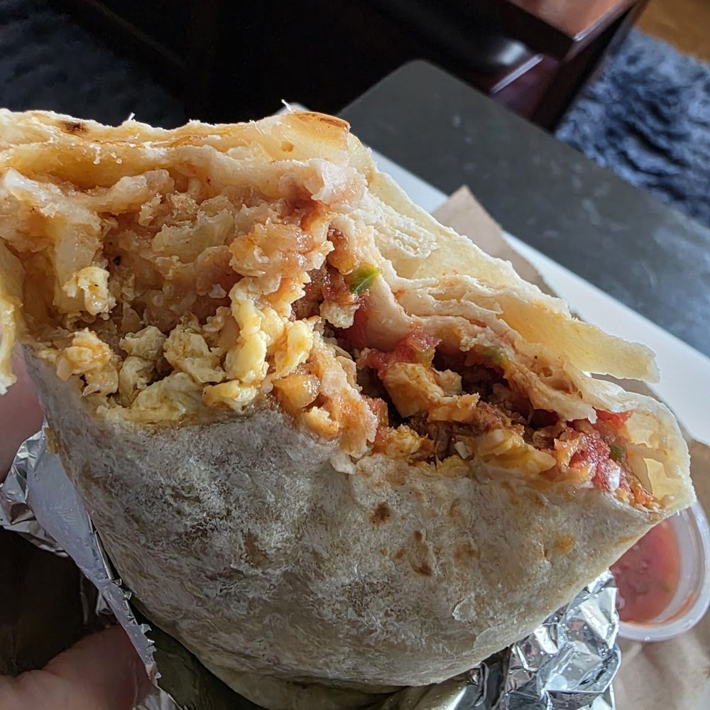 Phanny’s - Soy chorizo burrito - Coffee & Tea Near Me - El Segundo, California Phanny’s - Soy chorizo burrito - Coffee & Tea Near Me - El Segundo, California