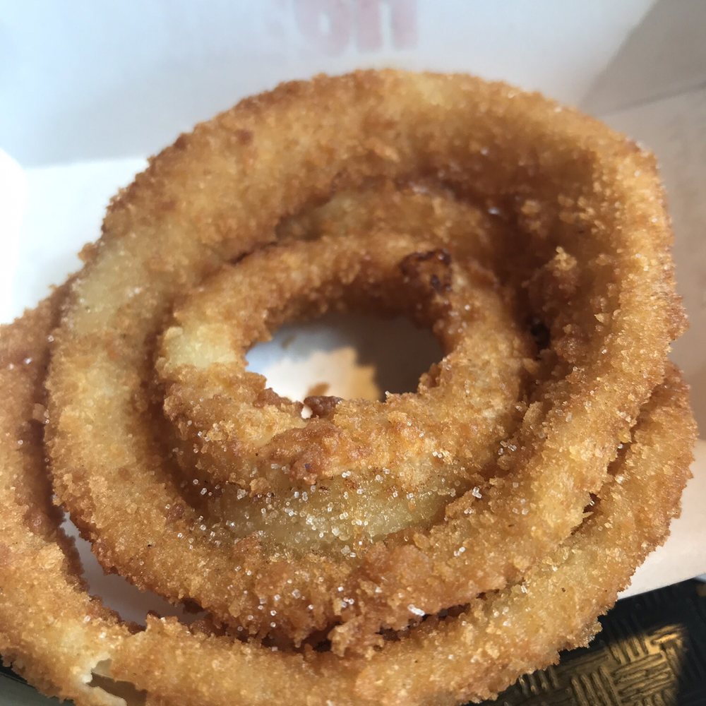Habit Burger & Grill - Cold salty onion rings after I removed the salt! - Burgers Near Me - Temecula, California Habit Burger & Grill - Cold salty onion rings after I removed the salt! - Burgers Near Me - Temecula, California