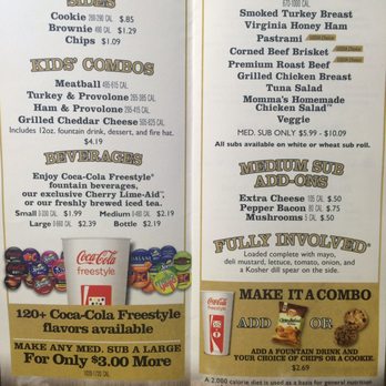 Firehouse Subs - Menu - Part 2 - Fast Food Near Me - Miami Lakes, Florida