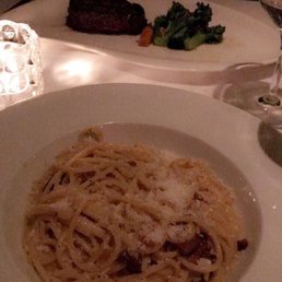 Grilled Calamari Spaghetti Carbonara