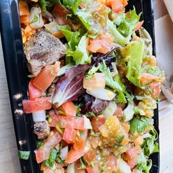 Mesquite Fresh Street Mex - Steak & chicken bowl