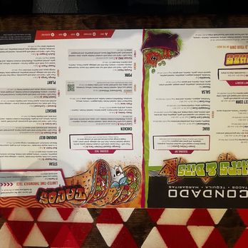 Condado Tacos - Front menu - Bars Near Me - Beavercreek, Ohio Condado Tacos - Front menu - Bars Near Me - Beavercreek, Ohio