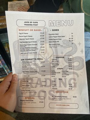 Menu photo 2 Jack Of Cups Trading Post Charleston, SC Menu photo 2 Jack Of Cups Trading Post Charleston, SC