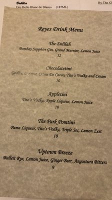 Menu photo 8 Reyes Steakhouse Park Ridge, IL