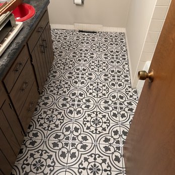 Kelch's Flooring Design Center - master bathroom remodel, tiled floor. - Flooring Near Me - Morton, Illinois Kelch's Flooring Design Center - master bathroom remodel, tiled floor. - Flooring Near Me - Morton, Illinois