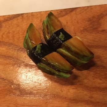 Uchi Dallas - Avocado nigiri - Japanese Near Me - Dallas, Texas Uchi Dallas - Avocado nigiri - Japanese Near Me - Dallas, Texas