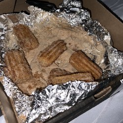 Cinnamon twists - frozen churros ! Dry and hard !