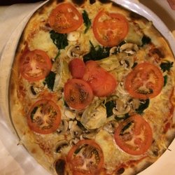 Stefan's Pasteria - Vegetarische Pizza. Auch lecker.