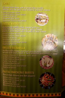 Menu photo 4 Los Jarros Mexican Grill Nutley, NJ