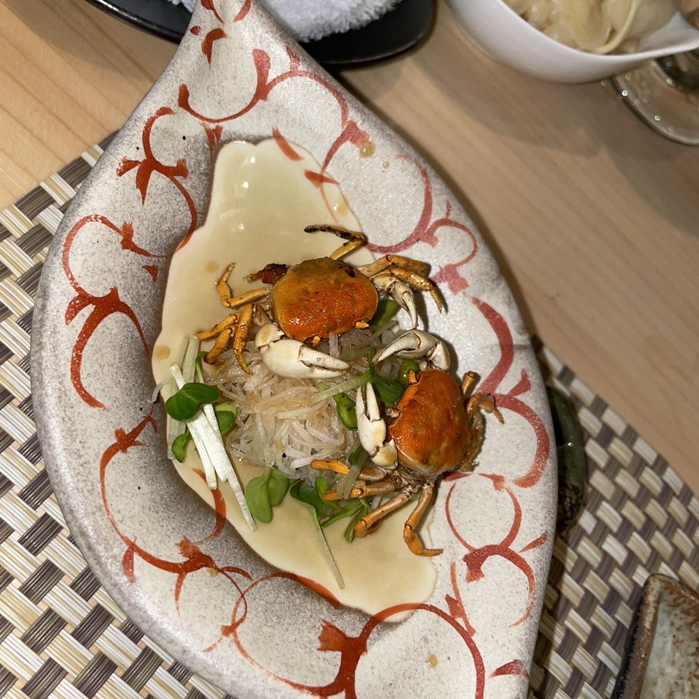 MF Sushi - a plate of food on a table - Sushi Bars Near Me - Houston, Texas MF Sushi - a plate of food on a table - Sushi Bars Near Me - Houston, Texas