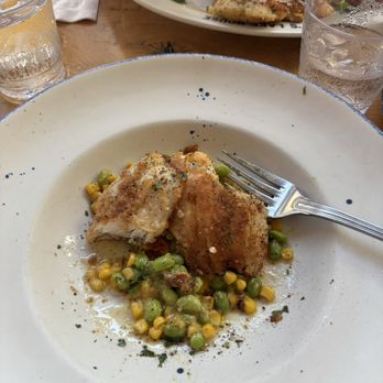 The Lakehouse - Lake Erie walleye. - New American Near Me - Cleveland, Ohio