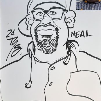 Tooney Ty Caricatures - B/W Caricature Sample - Commissioned Artists Near Me Tooney Ty Caricatures - B/W Caricature Sample - Commissioned Artists Near Me