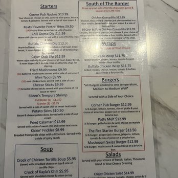 Corner Pub & Grill - Pizza Near Me - Canton, Michigan