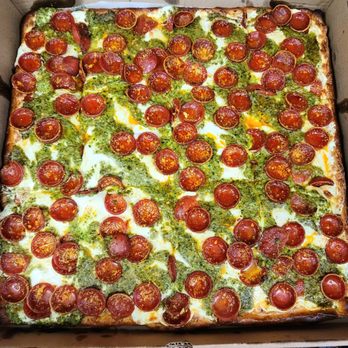 Krispy Pizza  - Pestoroni! Omg so good! - Pizza Near Me - Brooklyn, New York
