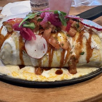 JoToro Kitchen & Tequila Bar - Chicken Fundido Burrito - Bars Near Me - Tampa, Florida
