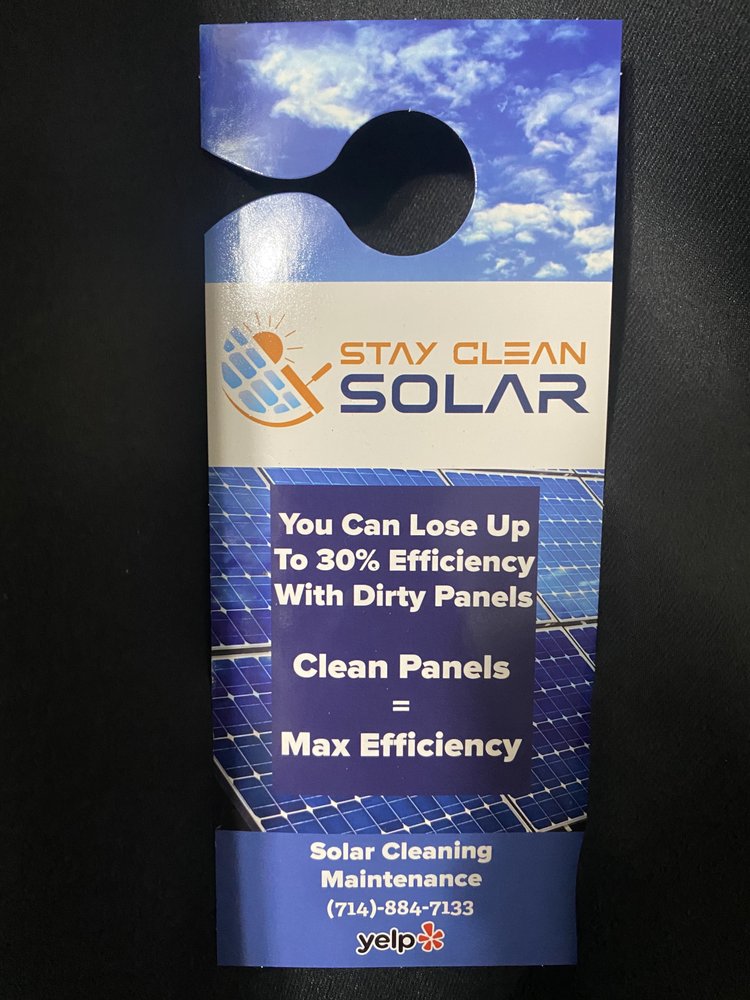 Slide of Stay Clean Solar