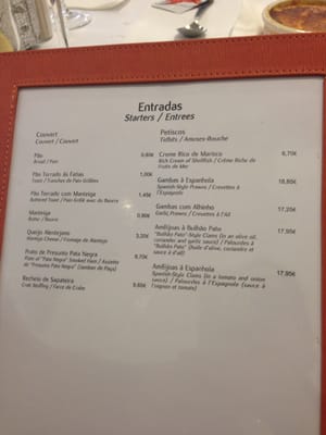 Menu photo 6 Ribadouro Lisbon, 11