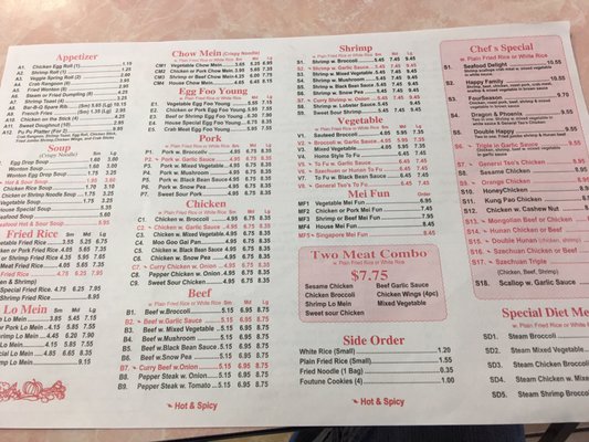 Menu photo 5 Best China Stone Mountain, GA