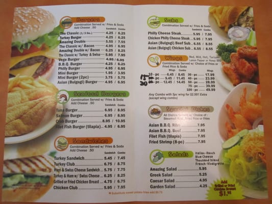 Menu photo 6 Amazing Burger Duluth, GA Menu photo 6 Amazing Burger Duluth, GA