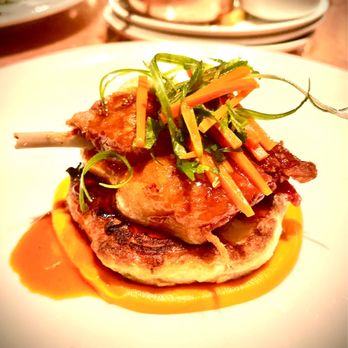 Buccan - Confit Duck Leg. This was their fall miso carrot version. My favorite is their summer rendition with currant but this is delicious as well. - New American Near Me - Palm Beach, Florida Buccan - Confit Duck Leg. This was their fall miso carrot version. My favorite is their summer rendition with currant but this is delicious as well. - New American Near Me - Palm Beach, Florida