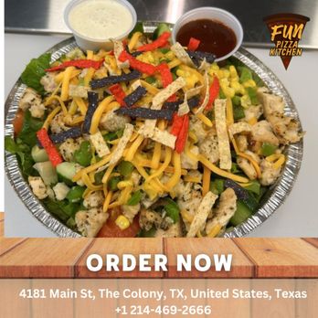 Fun Pizza Kitchen - Southwest salad - Italian Near Me - The Colony, Texas