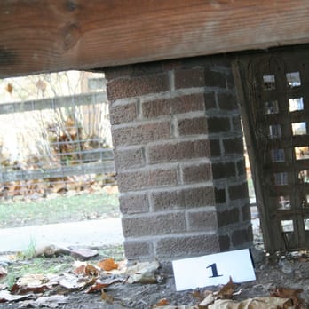 Four Seasons Chimney Services - AFTER: Another repaired pylon pillar. Clean and professional work. Definitely will hire them again. - Masonry/Concrete Near Me - Elmhurst, Illinois Four Seasons Chimney Services - AFTER: Another repaired pylon pillar. Clean and professional work. Definitely will hire them again. - Masonry/Concrete Near Me - Elmhurst, Illinois